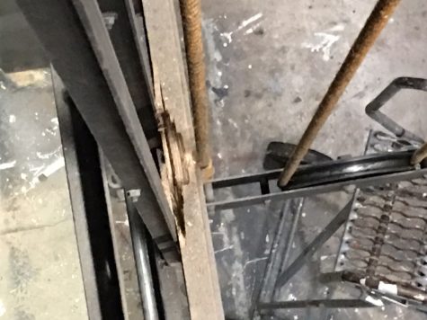 Goddard works quickly to ensure student safety when auditorium fly bars become unstable