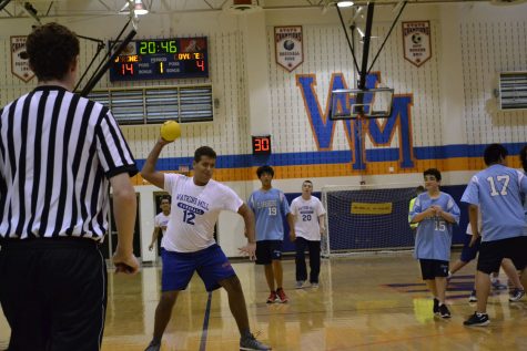 Varsity Allied Handball ends their season with fun