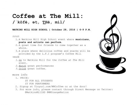 First ‘Watkins Willow Coffee House’ to be held tonight in courtyard