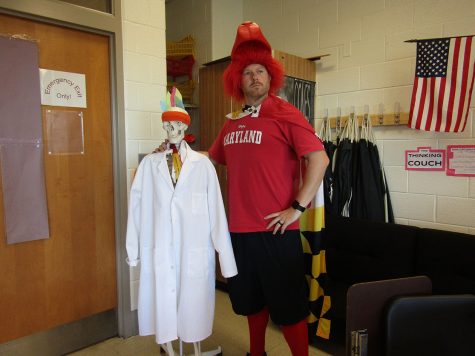 Homecoming spirit week starts with Maryland Monday