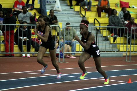Indoor track jumps far, sets personal records
