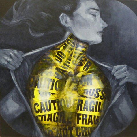 Senior wins first place award at Johns Hopkins University for her artwork