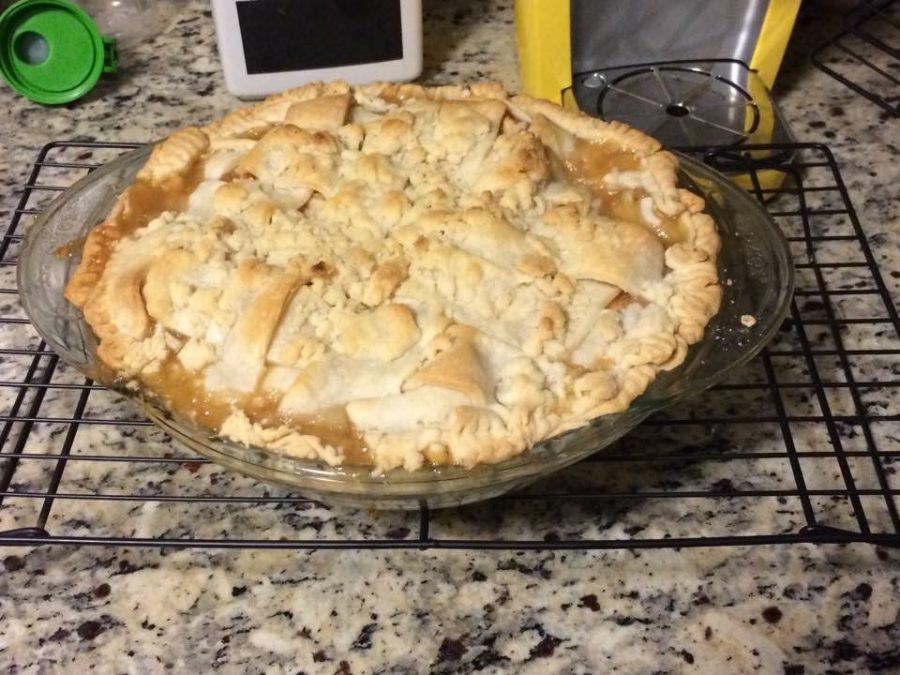 Tarta de manzana para las fiestas