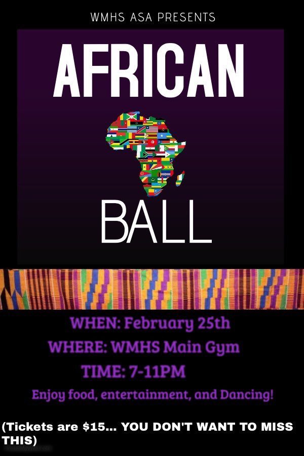 Asociación Africana de Estudiantes termina el Mes de la Historia Negra con African Ball mañana por la noche