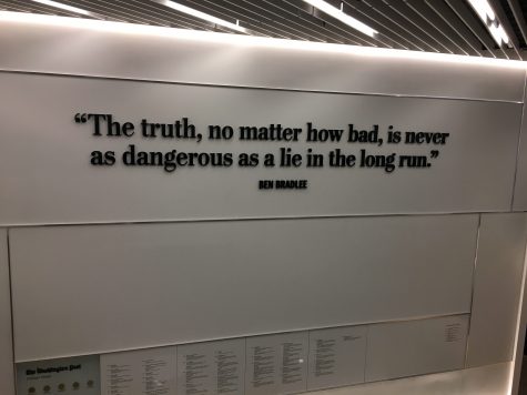 Newspaper staff takes field trip to visit Washington Post newsroom