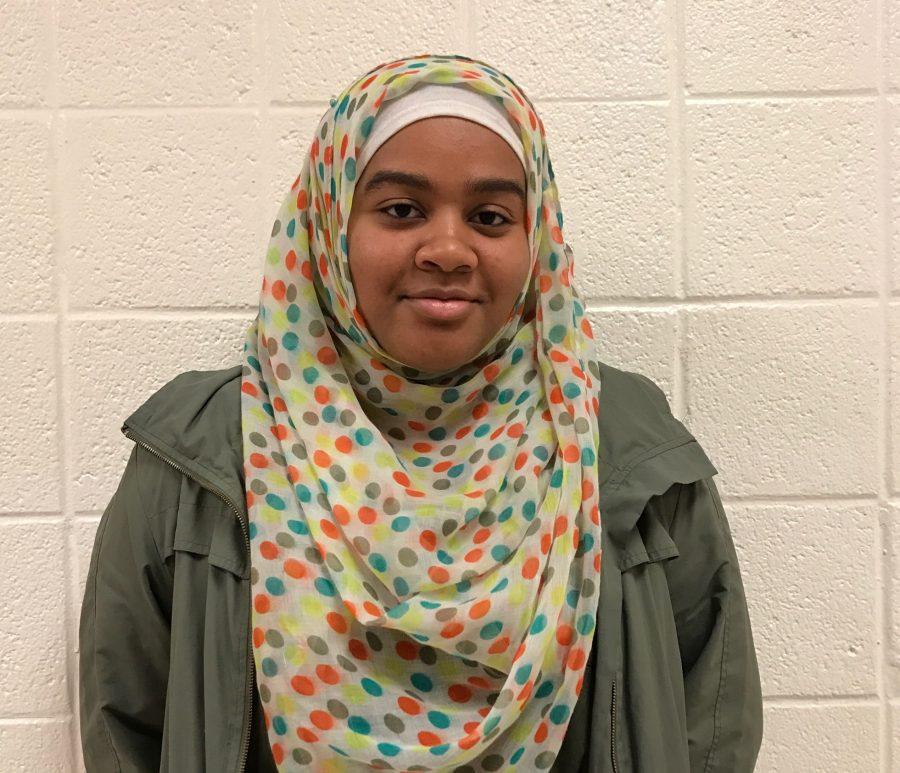Junior JeNan Hayes was not allowed to play during the regional semifinal basketball game because referees said her hijab was not properly documented with the state.