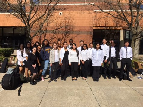 Watkins Mill musicians participate in District II Festival