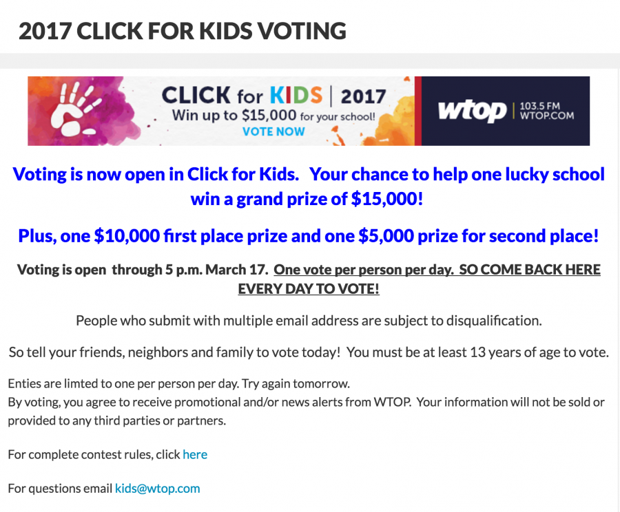 Vote+now+in+the+WTOP+Clicks+for+Kids+Sweepstakes+to+win+%2415%2C000+for+WMHS