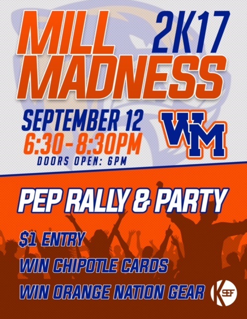 Mill Madness combina espíritu, fiesta de baile de Orange Nation esta noche