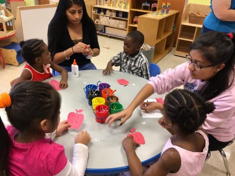 Child development introduces teenagers to careers in education