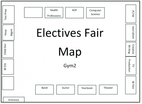 Live update photo feature: electives fair