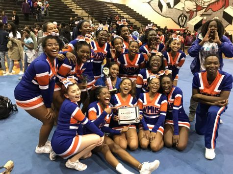 Cheer team crushes competition, ends fall season on high note
