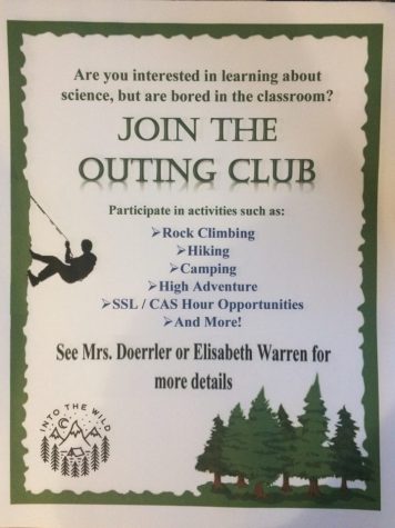 Outing Club takes students into great outdoors to explore nature