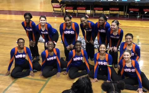Poms team wraps up season with commendable effort at county competition