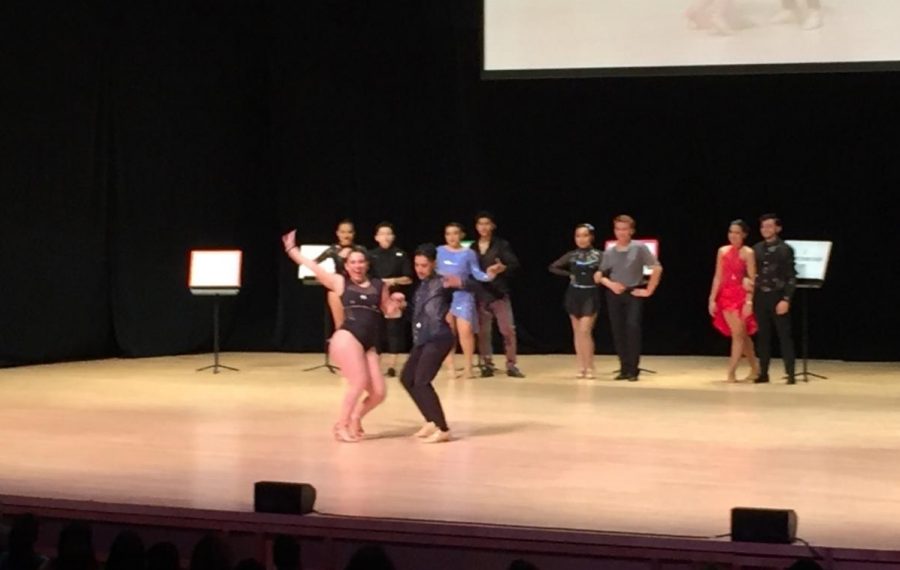 OLAS perform at the Latin Dance competition at Strathmore.