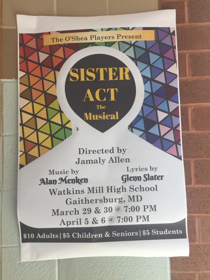 Sister Act: The Musical opens March 29 in the OShea Theatre at 7pm