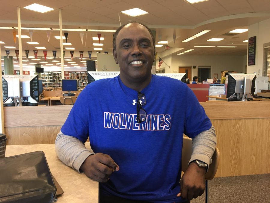 Paraeducator David Diggs is back at Watkins Mill High School after defeating cancer for the second time.