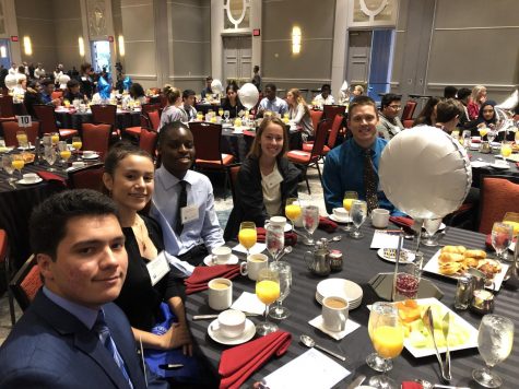 Seniors attend STEM breakfast with Superintendent, PEPCO President