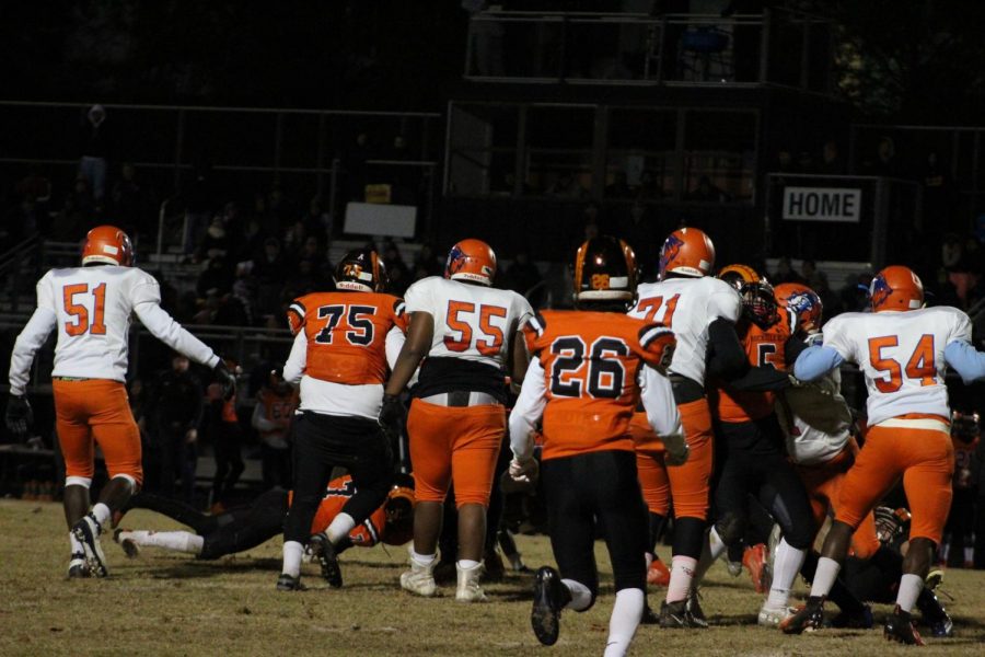 Watkins Mill High School jugó Rockville High School en noviembre 8 en playoffs.