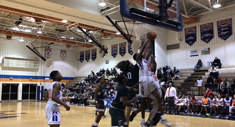 Watkins Mill High Schools Wolverines face off against Damascus High School on January 15.