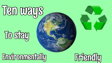 Ten ways to stay environmentally friendly