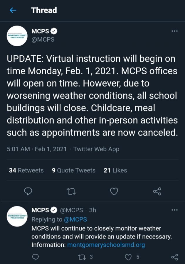 MCPS decision to cancel meal distribution and daycares, while keeping virtual learning open only hurts students of color and teachers; it doesnt help them. 