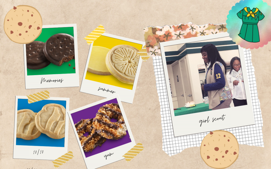 Girl Scout cookies and nostalgia-- what more could you ask for ?  
