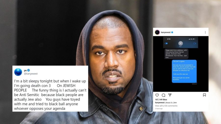 Antisemitism ramps up after Kanye West posts hateful comments on Twitter.