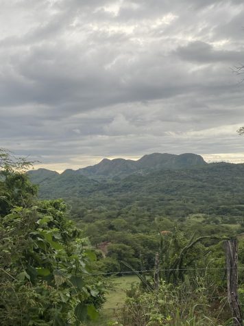 Beautiful view of mountains in El Sauce