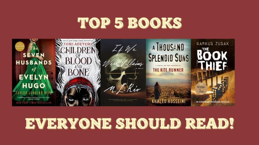 Top 5 books everyone should read
