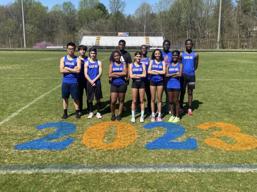 The Rines celebrated their senior night at the home meet on Thursday, April 13.