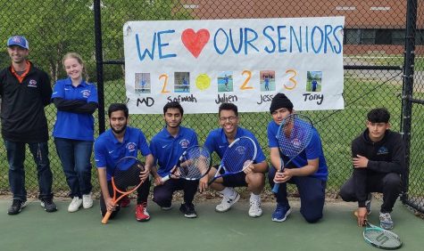 Boys Tennis celebrated their Senior Night on Thursday, April 27 against the Wootton Patriots.