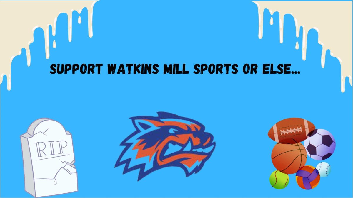 Tejan habla sobre las consecuencias de no contribuir ni apoyar a los equipos deportivos de Watkins Mill.