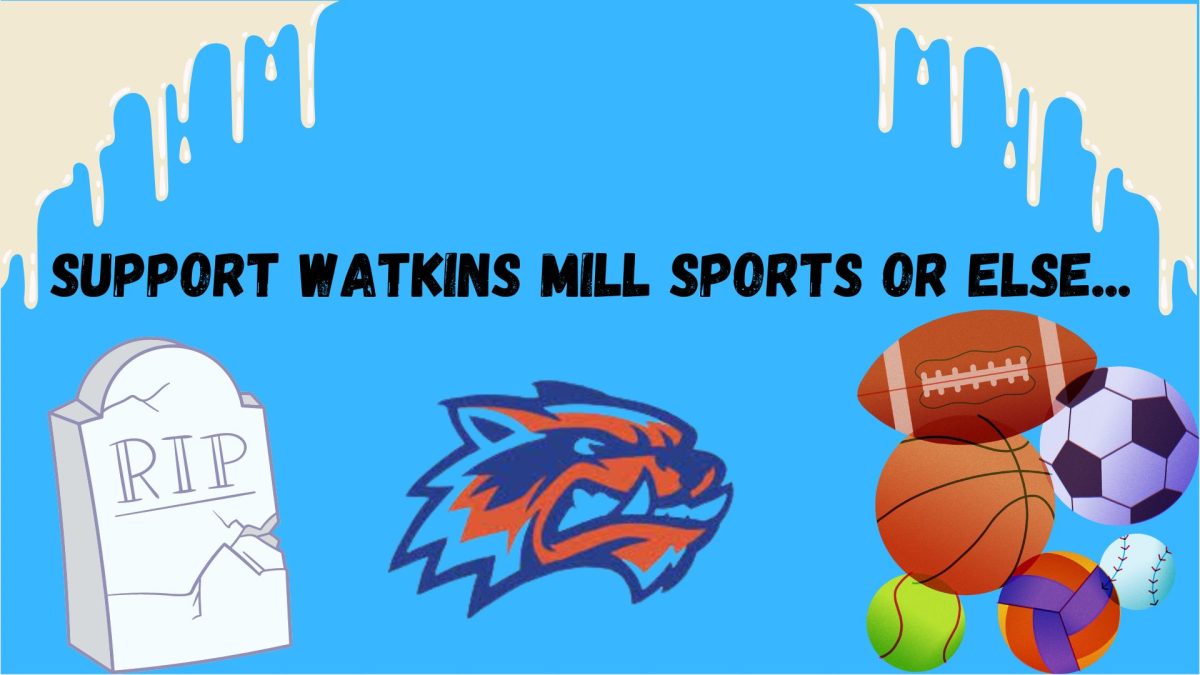 Tejan talks about the outcomes of not contributing and supporting Watkins Mill sport teams. 