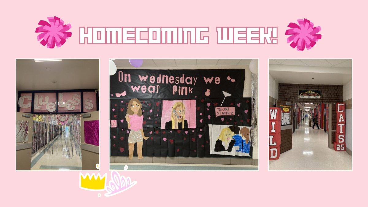 Homecoming+decorations+done+by+grade+levels+for+the+competition+of+best+decorated+halls.+