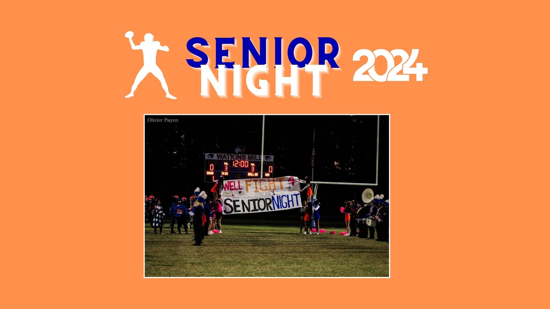Watkins Mills Varsity football team hosts their senior night game on Friday against Thomas S. Wootton.