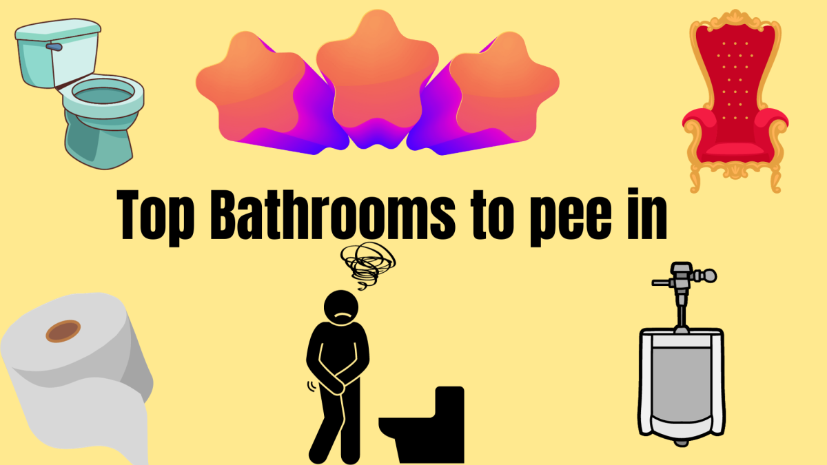 Tejan takes us on a journey, ranking the top bathrooms to pee in. 