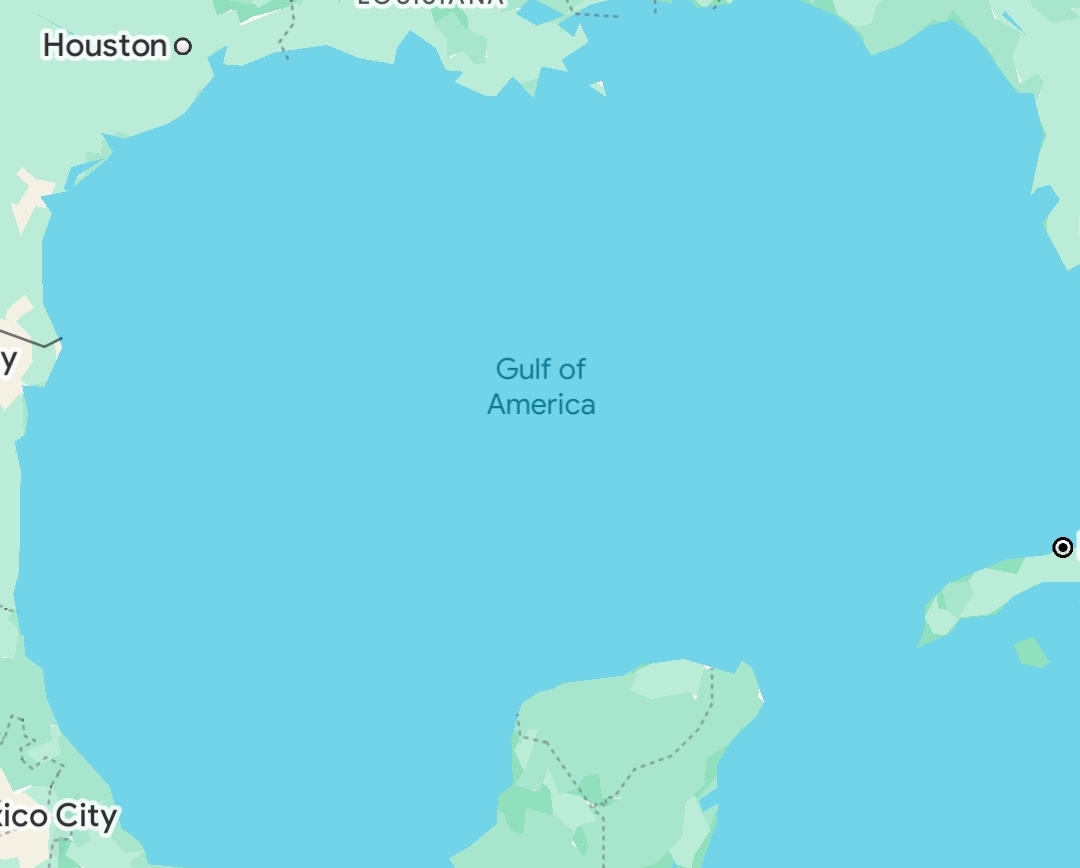 Gulf of America Debuts on Google Maps